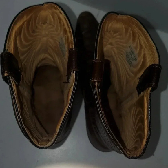 Vintage Rainbow Eagle Cowboy Boots Men's Size 9.5 EE Western Boots - Picture 9 of 16